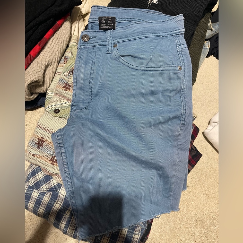 Mens Buffalo Jean Shorts